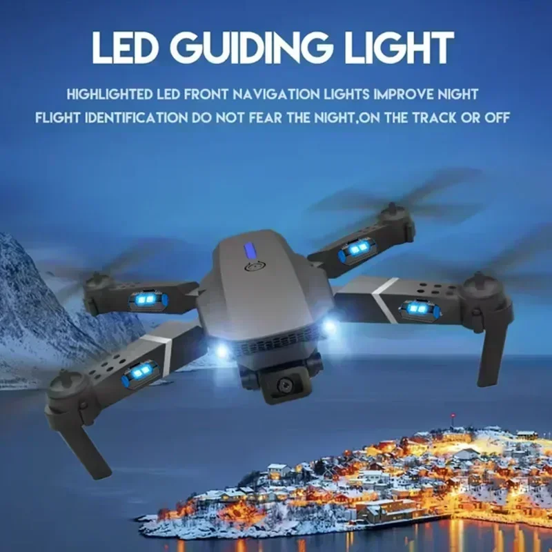 E88 Pro WIFI FPV Drone Wide An - Drone Ae Rc ulasan dan harga