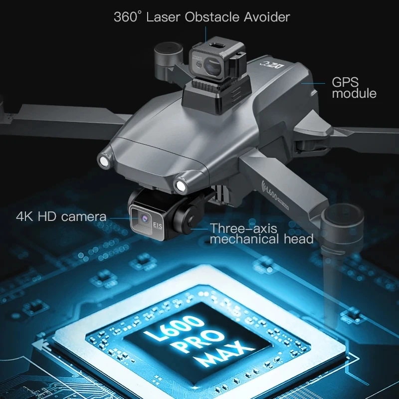 L600 PRO MAX GPS Drone Profess - Drone Ae Rc ulasan dan harga