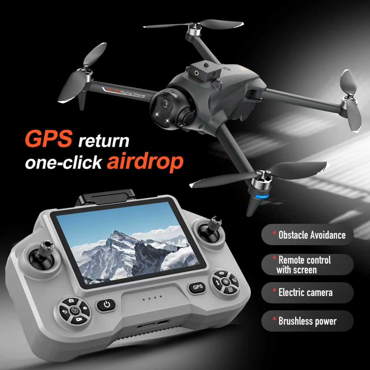 YL059 FPV GPS Quadcopter Drone - Jjrc Drone X12 ulasan dan harga